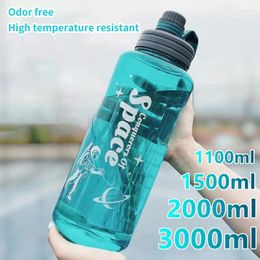 Water Bottles Portable Travel Large Capacity Sports Bottle Bpa Free Leak-Proof Shaker Plastic Drinkware Tour Gym Adult Universal