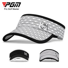 Caps 1Pc PGM Golf Hat Topless Sports Hat Summer Sunshade and Sunscreen Men's and Women's Golf Hat Golf Supplies