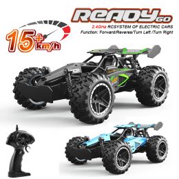 Cars 2.4GHZ 1:18 RC Car 15KM/H Mini High Speed Car Radio Controled Machine Remote Control Off Road Car Toys For Children Kids Gifts