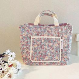 Supplies Korean Floral Pastoral Mother Baby Diaper Bag Nappy Organiser Large Capacity Portable Maternity Mommy Bag Women Shoulder Bag