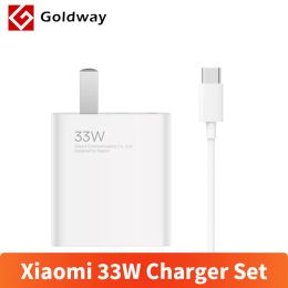 Chargers Xiaomi 33w Charger Set with 3a Usb Typec Cable Quick Charge for Xiaomi Mi Pad 5 Tablet 5 A to C Charging Wire