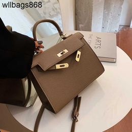 Totes Women Handbag KY High end Small Bag for Women 2024 Popular New Fashion Versatile Handheld Bag Internet Red One Shoulder Crossbody Bag