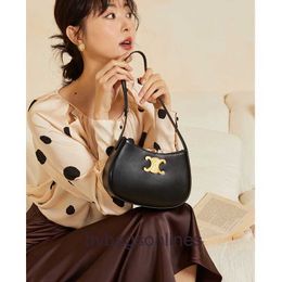 High end Designer bags for women Celli Underarm Bag 2024 New Saddle Bag Genuine Leather Womens Bag with Quality Small Unique Single Shoulder Crossbody Bag for Women