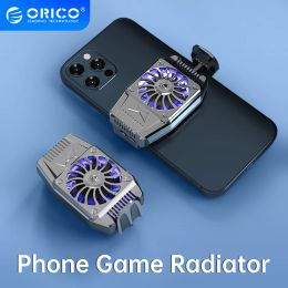 Coolers Orico Mobile Phone Radiator Cooling Fan Cooler Pubg Games Cooler for Iphone Samsung Xiaomi Cell Phone