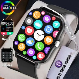 2024 New Full Touch Sport Smart Watch Men Women Heart Rate Fitness Tracker Bluetooth Call Smartwatch Wristwatch Factory Outlet