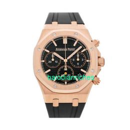 AP Men's Watch Automatic Watches Audemar Pigue Royal Oak Auto Rosa Oro Da Uomo Cinturino Orologio FNQ1