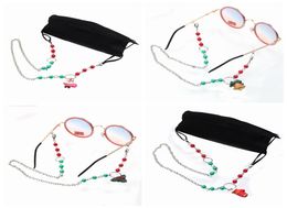 Face Mask Lanyard Extension Antiloss Chain Christmas Glasses Convenient Safety Masks Rest Ear Holder Rope Hang On Neck String LJJ8825744
