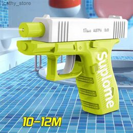 Gun Toys Summer Water Gun non Electric Pistol Full Automatic Shooting Water Beach Toy Gun For kid Children Boys Girls AdultL2404