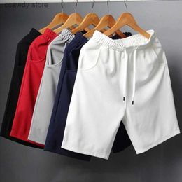 Men's Shorts New fashion mens shorts summer beach pants casual running sports long womens straight H240424