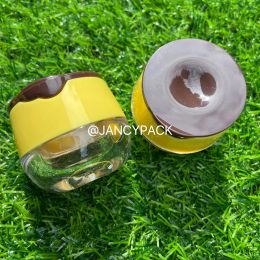 Bottles Cute Lipstick Bottle Lipstick Yellow Container Case Empty Cosmetic Container for Lip Mask Concealer Lip Balm