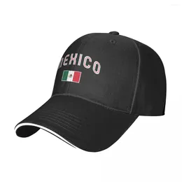 Ball Caps Mexico Letters Designed Flag High-end Baseball Women Men Four Seasons Female Snapback Cap 2024 Coquette Sunscreen Hat