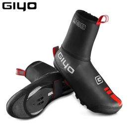 Footwear Giyo Waterproof Cycling Shoes Cover Neoprene Thermal Spring Winter Bicycle Overshoes MTB Boot Covers Road Bike Cycle Footwear