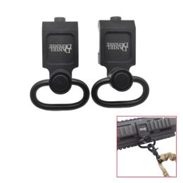 Accessories Black Tactical CNC DD Rifle QD Sling Swivel Attachment Point Offset 20mm Picatinny Rail Accessories for Hunting