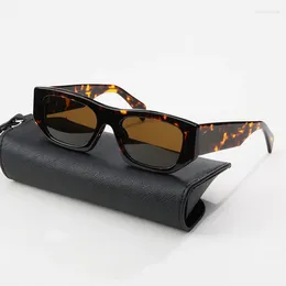 Sunglasses Personalised Handmade Top Quality Luxury Square Acetate Outdoor UV400 Fashion Men Women Trendy SPRA01S SUN GLASSES