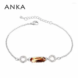 Charm Bracelets ANKA Design For Women And Girls Crystal Bracelet Main Stone Crystals From Austria #106932