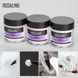 Liquids ROSALIND Acrylic Powder Crystal Liquid Powder White Clear For Nail Extension Nail Carving Nail Art Design Acrylic Nail Powder