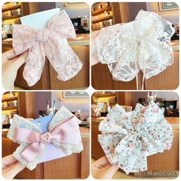 Hair Accessories Children Cute Colours Soft Lace Preal Elastic Hair Bands Hairpins Girls Sweet Hair Clips Lovely Rubber Bands Kid Hair Accessories