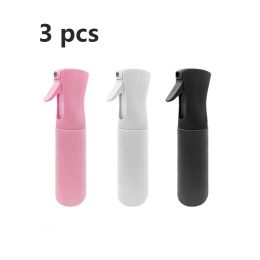 Bottles 3pcs 300ml Hairdressing Spray Bottle High Pressure Empty Bottle Automatic Salon Barber Water Sprayer Refillable Mist Bottle