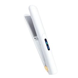 Straighteners Flat Iorn Straightener And Curler 2 In 1 Hair Iron Wireless Portable Rechargeable Hair Straightener Travel Dorm Party Hot Comb