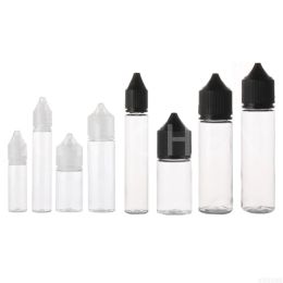 Bottles 50 Pcs Dropper Bottle Empty Plastic PET Bottle DIY Pen Container 10ml 15ml 30ml 60ml 100ml 120ml