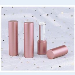 Bottles Wholesale 12.1mm Empty Lipstick Containers Bottles Matterose Gold Lipstick Bottle Lipstick Lipbalm Tubes Cosmetics Packaging