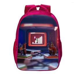 Backpack It Takes Two Boys Girl School Bag Teens Storage Travel Bags Children Rucksack 16 Inches Mochila