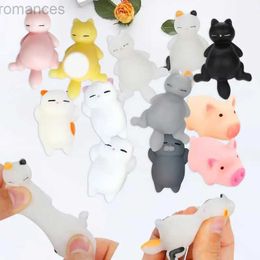 Decompression Toy Kawaii Anti Stress Ball Cat Squeeze Toy Squishy Decompression Toy Creative Childrens Toys Cute Desktop Decor Stress Relief Toys d240424