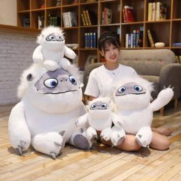 Cushions 90cm Movie Abominable Snow Yeti plush Toys Cute Anime Dolls Pillow Stuffed Soft Toys for Children Girls New Year Mascot Gift