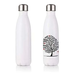 Blank Sublimation DIY 17Oz Cola Vacuum Flask Sports Water Bottle Stainless Steel Double Wall Thermos With Lid Fy4604 1020