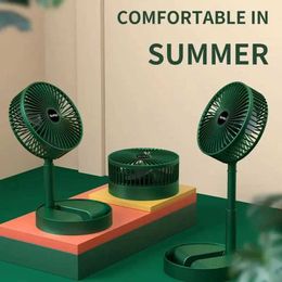 Other Appliances Foldable and extendable fan portable USB charging fan low noise high battery life standby mini electric fan suitable for home and office use J240423