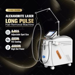 New Arrival Alexandrite Nd Yag Laser Hair Removal Machine Skin Rejuvenation Beauty Equipment Hair Treatment 755 1064nm 2 Wavelengths