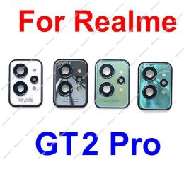 Filters For Realme GT 2 Pro GT2pro Rear Camera Glass Lens Cover Back Camera Lens Glass with Frame Holder Replacement