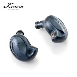 Headphones KINERA Hodur 1DD+1BA+1EST Wired HIFI Best in Ear IEMs Monitors Earphone Electrostatic DJ Hybrid Driver Headset