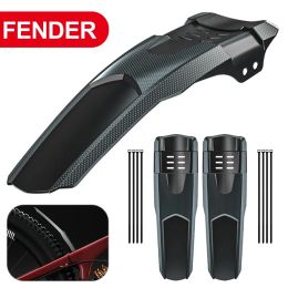 Parts ENLEE Universal Hard Shell Bicycle Fender Front Rear Tyre Wheel Fender Mudguard MTB Bicycle Mud Guard Fender Cycling Accessories