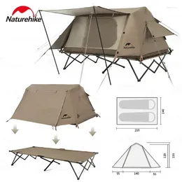 Tents And Shelters Bushcraft Autocent Tent Bed Ultralight 2 People Folding House Luxury Outdoor Camping Waterproof Shelter Portable Beach