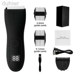 Epilator Armpit Hair Pubic Hair Bikini Chest Hair Trimmer Body Hair Trimmer Groyne Trimmer Beard Grooming Clipper Men Women Epilator LCD d240424