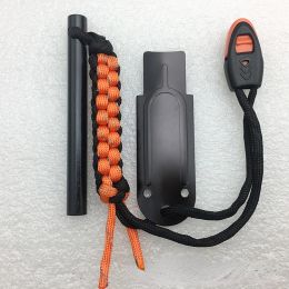 Tools 10 * 100 outdoor large scraper survival in the field corn knot 7core umbrella rope whistle EDC GEAR