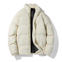 Designerska kurtka męska Odwracalna noszona płaszcz dla mężczyzn Klasyczny swobodny moda na zewnątrz zimowe płaszcze zdejmowane czapkę wiatroodporne ciepło B1
