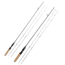 Accessories 1.68m 1.8m Carbon Fibre Fishing Rod Ultralight Lure Weight 28G UL Power Casting Spinning Fishing Rod For Lake And River