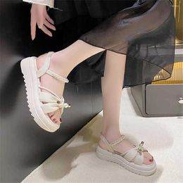Slippers Fall High Sole Grandmother Horse Shoes Women's Brand Sandals Sneakers Sport Loafter Teniis Wide Fit Foot-wear