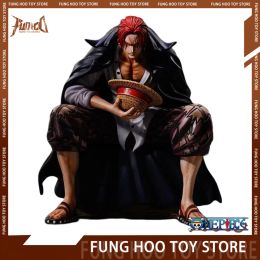 Dolls 17cm One Piece Shanks Figure Film Red Yonko Red Hair Anime Figure Pvc Statue Figurine Decoration Model Doll Toys Christmas Gift