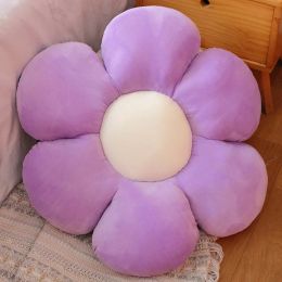 Cushions 30/50/65cm Lifelike Flower Shaped Mat Plush Toys Baby Girls Children Playmate Cushion Stuffed Soft Plant Flowers Plush Pillow