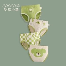 Underwear new arrived high quality girls cotton briefs panties kids children underwear 211years 4pcs/lot students 100160