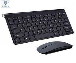 Portable Mini 24G Wireless Keyboard Mouse Combo With USB Receiver For DesktopComputer PCLaptop And Smart TV Fast 19239873