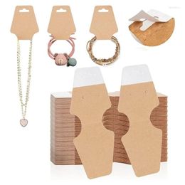 Jewellery Pouches 100Pcs Sticky Card Jewelry-Tag For Selling Packaging Necklaces Bracelet