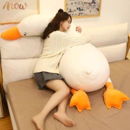 Cushions Cute Cotton Goose Stuffed Toys Animal Baby Accompanying Dolls Plush Comfort Dolls Soft Pillow Nordic Home Decor