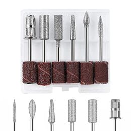 Bits 12Pcs/Set Nail Drill Bits Set Professional Bits Manicure Products Files Nails Accessories and Tools Cutters for Pedicure