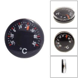 Compass Outdoor camping hiking portable thermometer celsius pointer thermometer waterproof round thermometer plastic R3D3