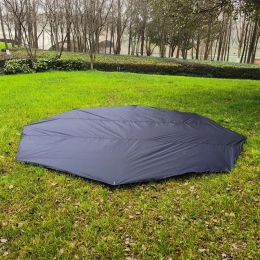 Mat Octagon Camping Mat Oxford Cloth Waterproof Pyramid Tent Ground Sheet Oudoor Picnic Beach Blanket Simple Awnings Shelter 2 Sizes