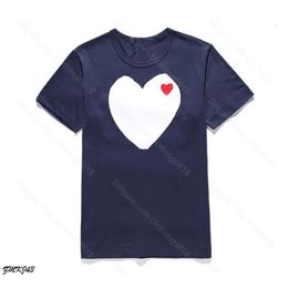 Cdgs Play Mens T Shirt Men Designer Tshirts Camouflage Love Clothes Relaxed Graphic Tee Heart Behind Letter On Chest Hip Hop Fun Print Shirts Breathable Tshirt 492